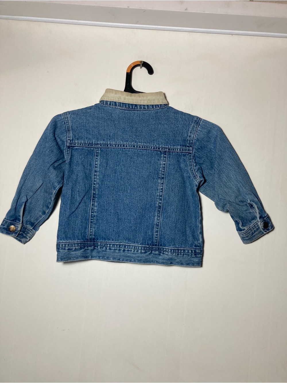 Sesame Street Vintage 2006 Denim Snap Front With Corduroy Collar Size 3T - Picture 4 of 16